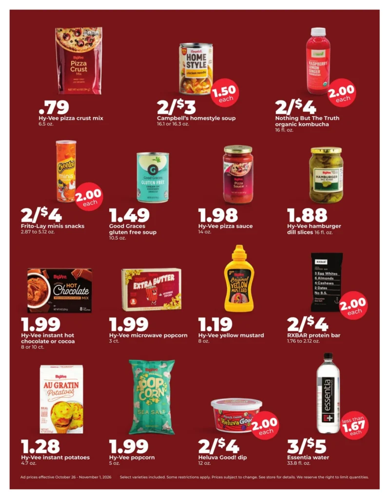 Hy-Vee Weekly Ad 7 Hy-Vee weekly ad page 7, October 26 to November 1, 2026