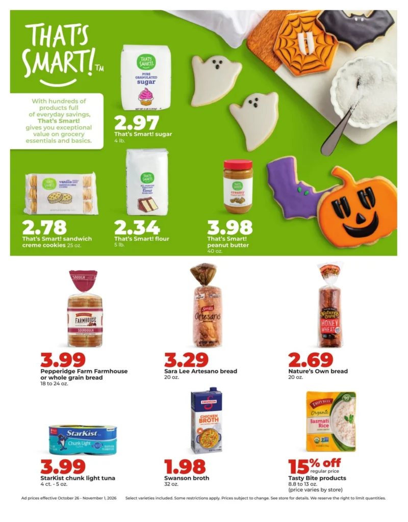 Hy-Vee Weekly Ad 29 Hy-Vee weekly ad page 29, October 26 to November 1, 2026